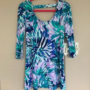 🌿 Lilly Pulitzer Emma Dress in Off Tropic | XXS